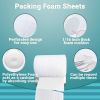 Plate Packing Foam Wrap Roll 12" x 60'. Cushion Foam for Packing 12" x 12" Thick Foam Sheets for Moving Fragile Items; Dishes; Collectibles; Glass Obj