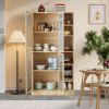 Kitchen Storage Cabinet, 71" Tall Kitchen Pantry Cabinet with Doors and Adjustable Shelves, Freestanding Utility Storage Cabinet for Kitchen, Dining R